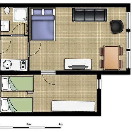 2Zi-Ferienwohnung Am Suedstrand Mit Eigenem Parkplatz Perfekt Fuer Familie Burgtiefe auf Fehmarn Exterior photo