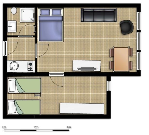 2zi-ferienwohnung Am Suedstrand Mit Eigenem Parkplatz Perfekt Fuer Familie Apartment *